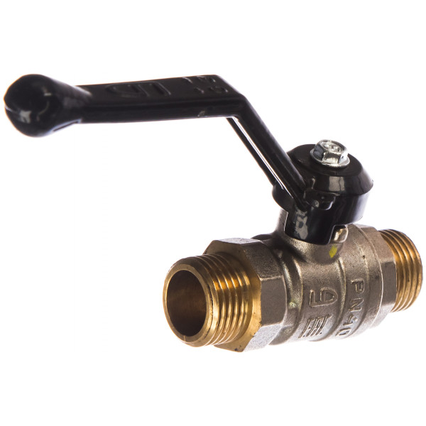 Кран 1/2" НН шаровый LD Pride (чёрная ручка) (LD 47.305.15) Кран 1/2" НН шаровый LD Pride (чёрная ручка) (LD 47.305.15)