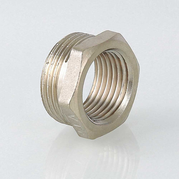 Футорка 3/4"Вх1"Н Valtec (никель) (VTr.581.N.0605) Футорка 3/4"Вх1"Н Valtec (никель) (VTr.581.N.0605)