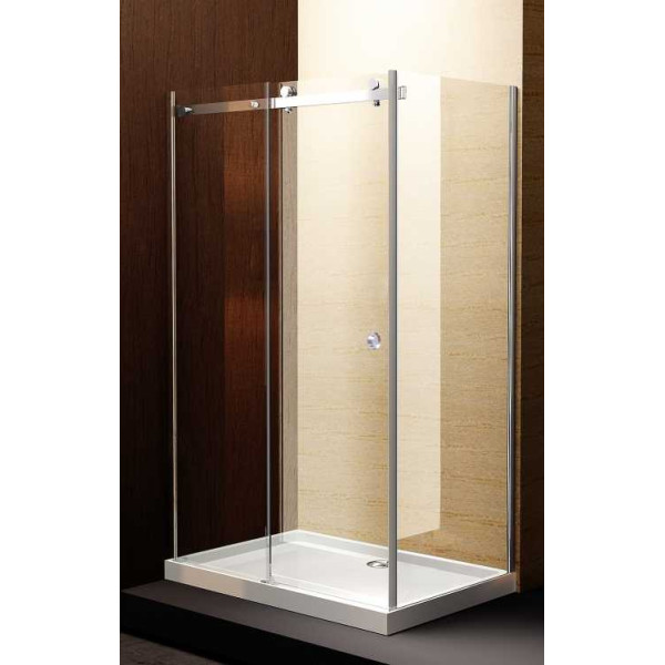 Душевой уголок Avek Gold 120*80 стекло прозрачное, профиль хром (10437)