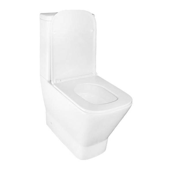 Унитаз напольный Azario Joy с сиденьем с микролифтом белый (AZ-2168-UQ3)