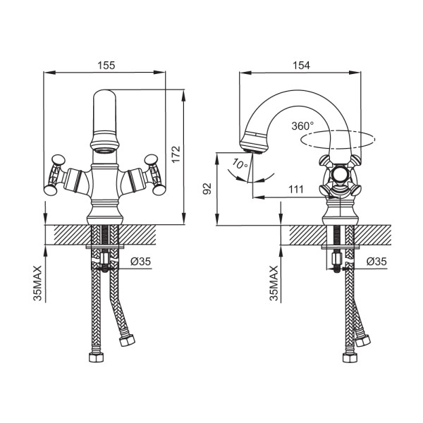 Смеситель для раковины Iddis Nobelle (NOBSB00i01) Смеситель для раковины Iddis Nobelle (NOBSB00i01)