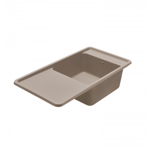 Мойка для кухни врезная Aquaton Беллис 510x970x250 серый шелк (1.A725.1.32B.S25.0)