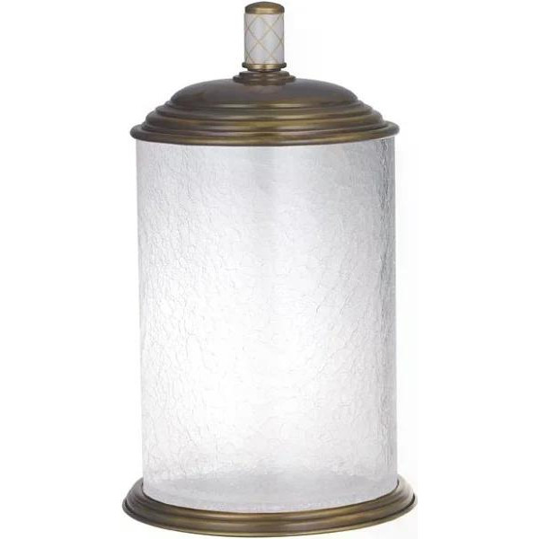 Ведро для мусора Boheme Murano 27x27x36 бронза (10914-W-BR)