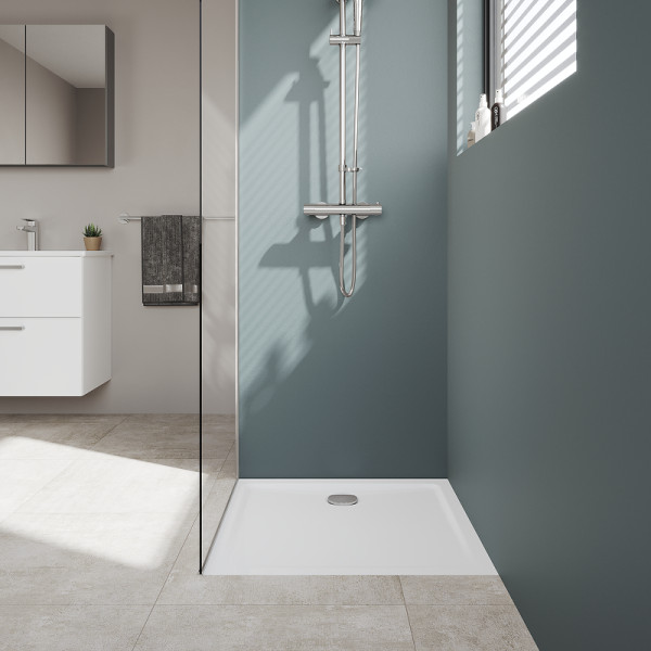 ТУмба подвесная Vitra Root 80 см с квадратной раковиной, 2 ящика, глянцевый белый (66306)