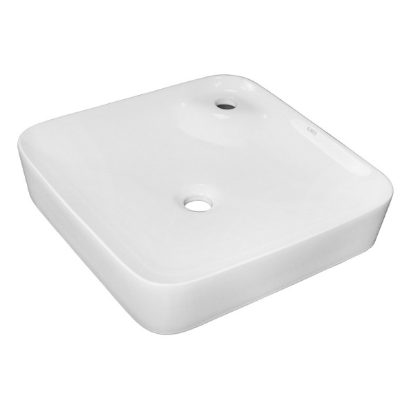Раковина накладная Azario 46x46x11 белая глянцевая (AZ-2181) Раковина накладная Azario 46x46x11 белая глянцевая (AZ-2181)