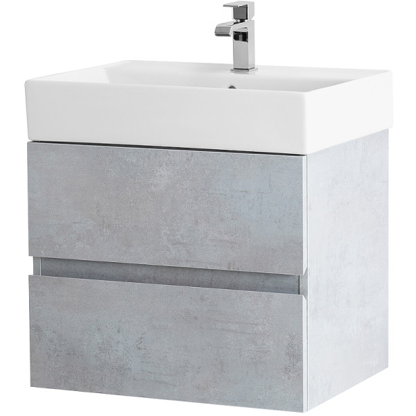 Тумба подвесная Cezares Molveno 46 60x50 Beton (MOLVENO 46-60-2C-SO-BET)