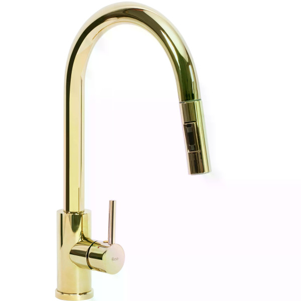 Смеситель для кухни Rea Fresh Золото (REA-B0669) Смеситель для кухни Rea Fresh Золото (REA-B0669)