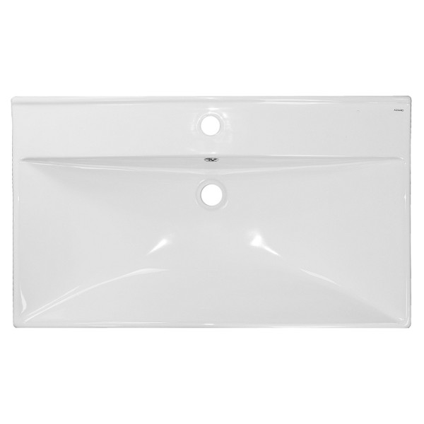 Тумба подвесная Azario с раковиной Ника 80 с раковиной Tempo 80 (CS00091369)