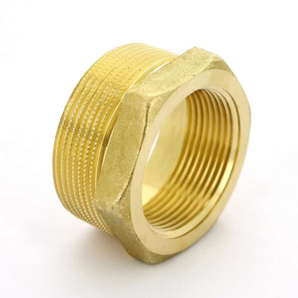 Футорка 1 1/2"Вх2"Н Tiemme (латунь) (1500130 / 1581G000908)