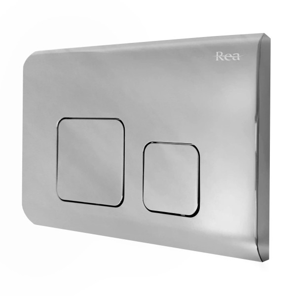 Клавиша смывная Rea F Chrom хром матовый (REA-E019A)