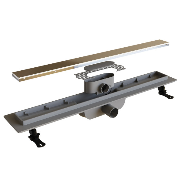 Душевой лоток RGW Drain Leo 400 хром (60211140-01) Душевой лоток RGW Drain Leo 400 хром (60211140-01)