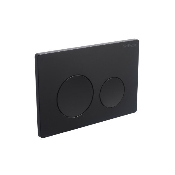 Клавиша смывная BelBagno черный матовый (BB-03C-NERO.M) Клавиша смывная BelBagno черный матовый (BB-03C-NERO.M)