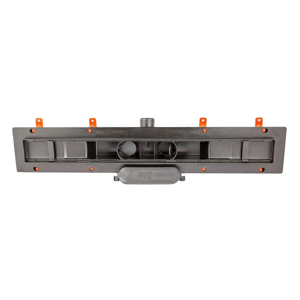 Лоток душевой 550 мм. MCH Chudej Harmony Black Edition (решетка нерж. сталь черная, боковой слив D 40) CH550HC Лоток душевой 550 мм. MCH Chudej Harmony Black Edition (решетка нерж. сталь черная, боковой слив D 40) CH550HC