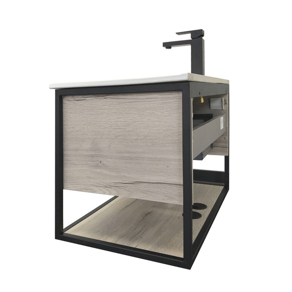 Тумба подвесная Comforty Бильбао 755x520x465 серый шелк матовый с раковиной (00-00001411) Тумба подвесная Comforty Бильбао 755x520x465 серый шелк матовый с раковиной (00-00001411)