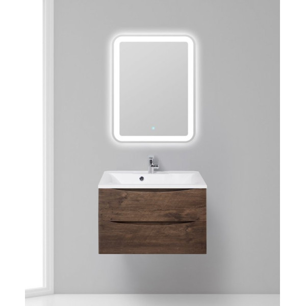 Тумба подвесная BelBagno Marino 75 Rovere Moro (MARINO-750-2C-SO-RW-P)