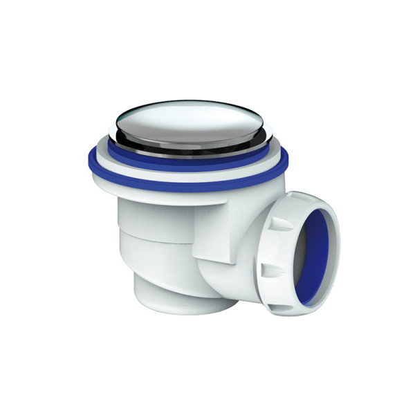 Сифон для душевого поддона с хромированым выпуском 65мм без отвода Unicorn G410Н Сифон для душевого поддона с хромированым выпуском 65мм без отвода Unicorn G410Н