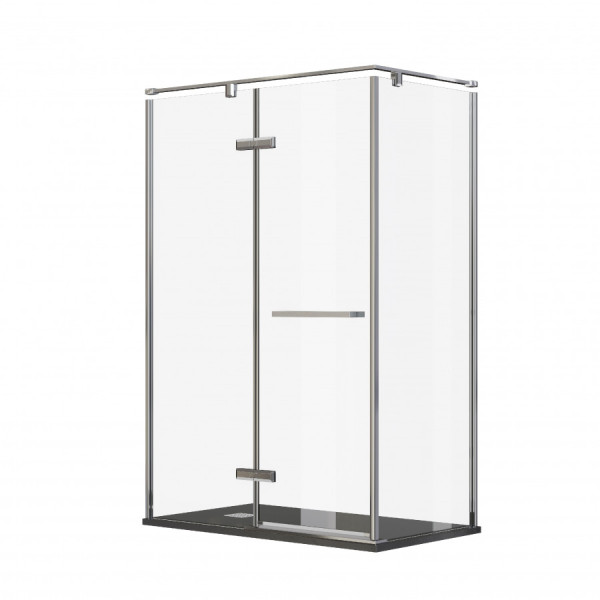 Душевая дверь Roca Akropolis 120x90x200  L стекло прозрачное, профиль хром глянцевый (Z.RU93.0.788.1)