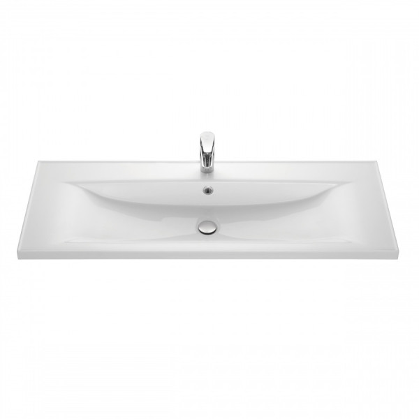 Раковина встраиваемая Aquaton Айрис 120,2x45,2x14,5 белый (1.A729.6.31A.G01.0)