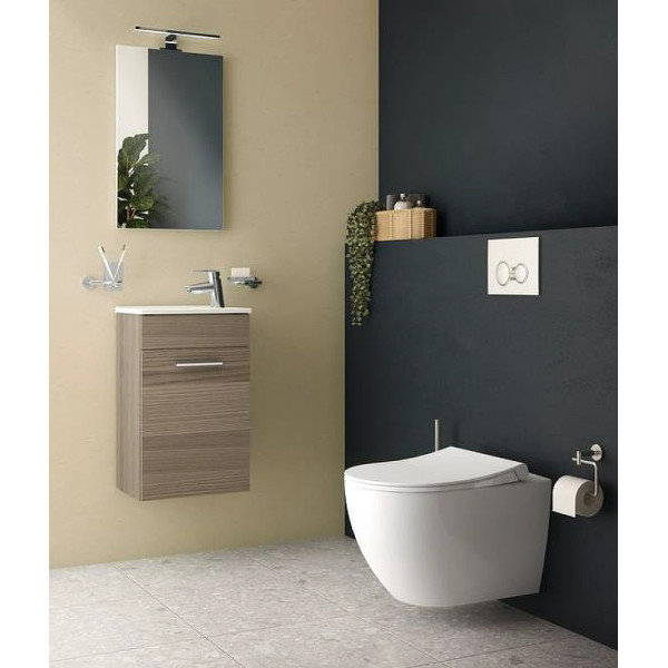 Унитаз подвесной VitrA Mia Round безободковый (7510B003-0075)