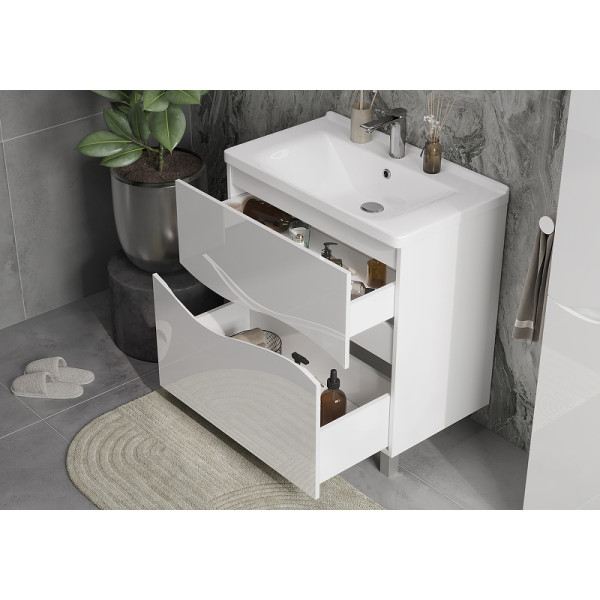 Тумба напольная Volna Volna 764x810 белая (tnVLN80.2Y-01)