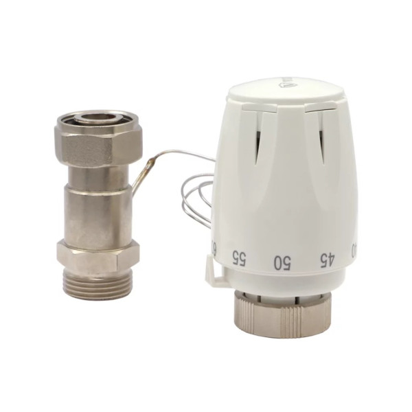 Головка термостатическая с проточным сенсором 20-60 гр. Vieir (М30*1,5 мм) (VR298)