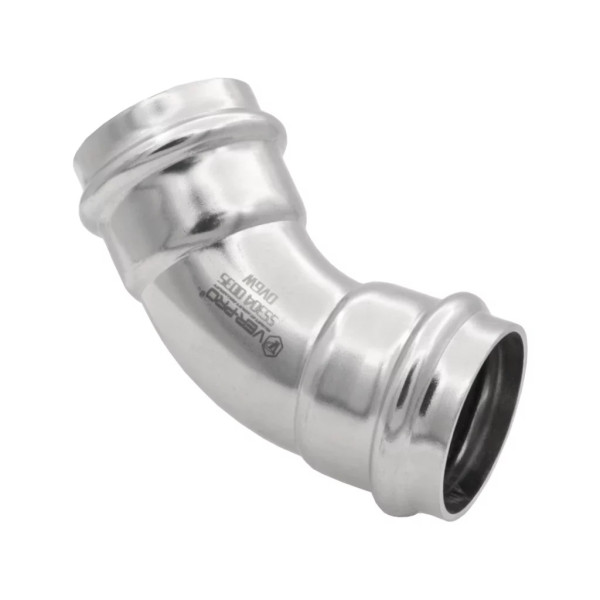 Угол 22*90 двухраструбный Vieir VER-PRO (нерж.сталь, пресс) (VPAL2222) Угол 22*90 двухраструбный Vieir VER-PRO (нерж.сталь, пресс) (VPAL2222)