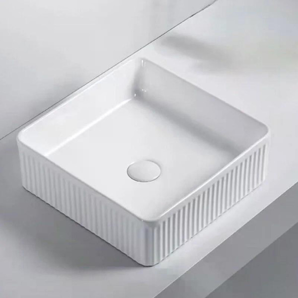 Раковина накладная RGW GS-1 37x37x13 белая (81211-1)