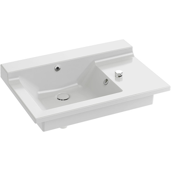 Раковина накладная Jacob Delafon Soprano 80x54 белая (EXL122-00) Раковина накладная Jacob Delafon Soprano 80x54 белая (EXL122-00)