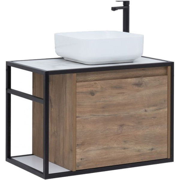 Тумба подвесная Aquanet Nova Lite Loft 75 R дуб рустикальный (00261657)