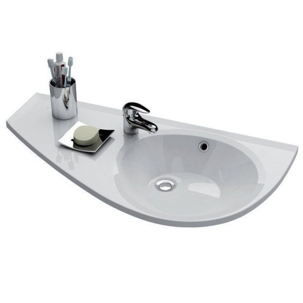 Раковина подвесная Ravak Avocado 850х450х124 L (XJ1L1100000) Раковина подвесная Ravak Avocado 850х450х124 L (XJ1L1100000)