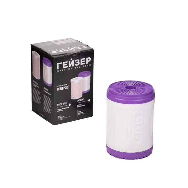 Картридж Гейзер Эко МАКС (для жесткой и сверхжесткой воды) (30076) Картридж Гейзер Эко МАКС (для жесткой и сверхжесткой воды) (30076)