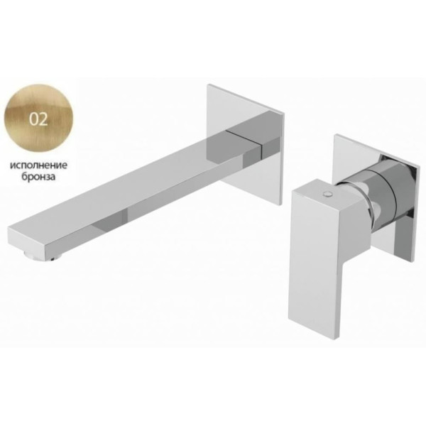 Смеситель для раковины Cezares Unika (UNIKA-BLI2-02)