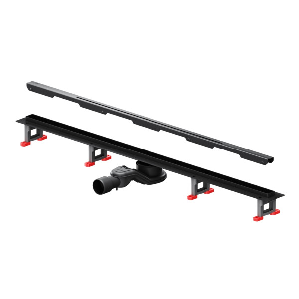 Душевой лоток AM.PM MasterFlow линейный универс затвор Slim line 100 см черн мат (W01SC-S11-100-05BM)