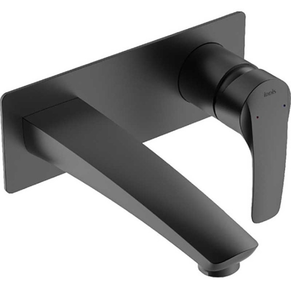 Смеситель для раковины Iddis Ray черный матовый (RAYBL00i65) Смеситель для раковины Iddis Ray черный матовый (RAYBL00i65)