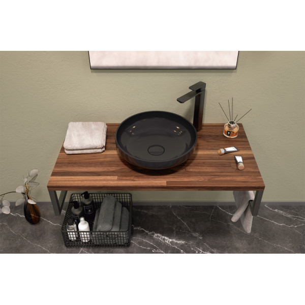 Консоль под раковину Orka Kestel 1200x500x210 орех (3001042)