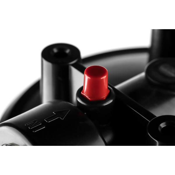 Фильтр колбовый Гейзер 1" 10BB с латунными ниппелями (прозрачный, для холодной воды) (50685)