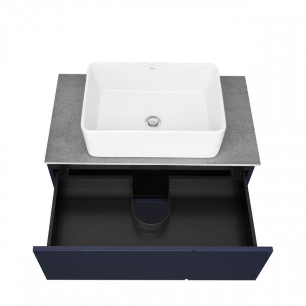 Тумба подвесная Roca Luna 786x450x560 синий (Z.RU93.0.776.7)