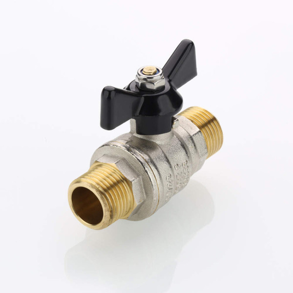 Кран 1/2" НН шаровый Valtec Perfect-ГОСТ (черная бабочка) VT.419.N.04 Кран 1/2" НН шаровый Valtec Perfect-ГОСТ (черная бабочка) VT.419.N.04