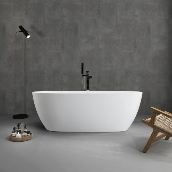 Ванна акриловая Abber 170x80x58 белая (AB9265-1.7)