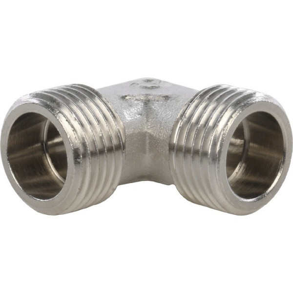 Угольник 3/4" НН Stout (никель) SFT-0010-000034 Угольник 3/4" НН Stout (никель) SFT-0010-000034