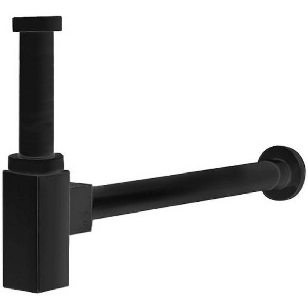 Сифон под раковину Cezares CZR черный матовый (CZR-B-SMT-NOP)