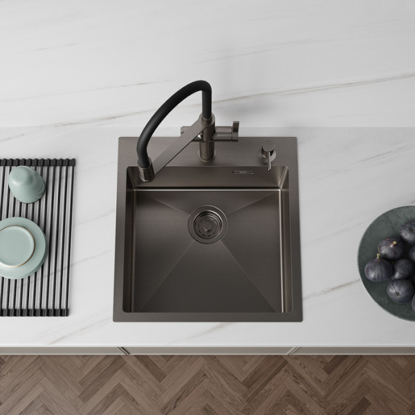 Мойка встраиваемая Iddis Haze 49x510x21 Haze с сифоном графит (HAZ49GMi77) Мойка встраиваемая Iddis Haze 49x510x21 Haze с сифоном графит (HAZ49GMi77)