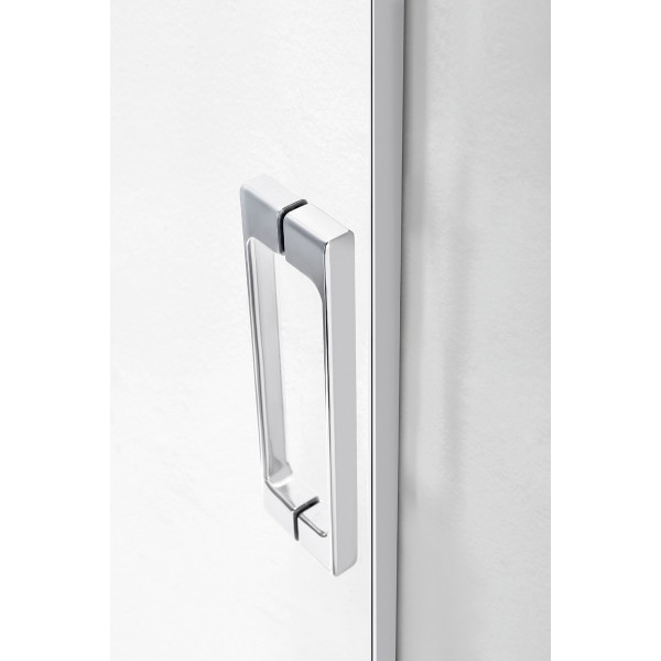 Душевая шторка для ванны Cezares Tandem-soft 190x145 стекло прозрачное, профиль хром (TANDEM-SOFT-VF-2-190/145-C-Cr-IV)