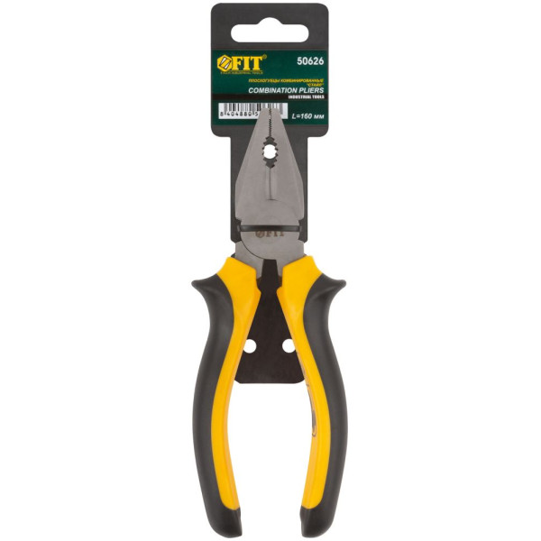 Пассатижи FIT 160 мм "Стайл" (50626) Пассатижи FIT 160 мм "Стайл" (50626)