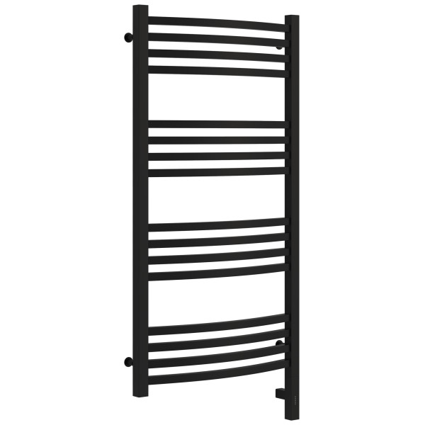 Полотенцесушитель электрический Сунержа Аркус 3.0 1000x500 провод справа матовый чёрный (31-5705-1050)