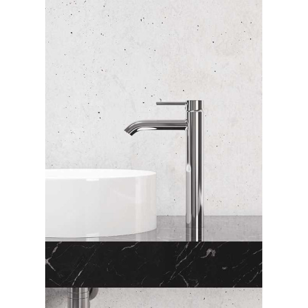 Смеситель для раковины Kludi Bozz хром, донный клапан (382860576)