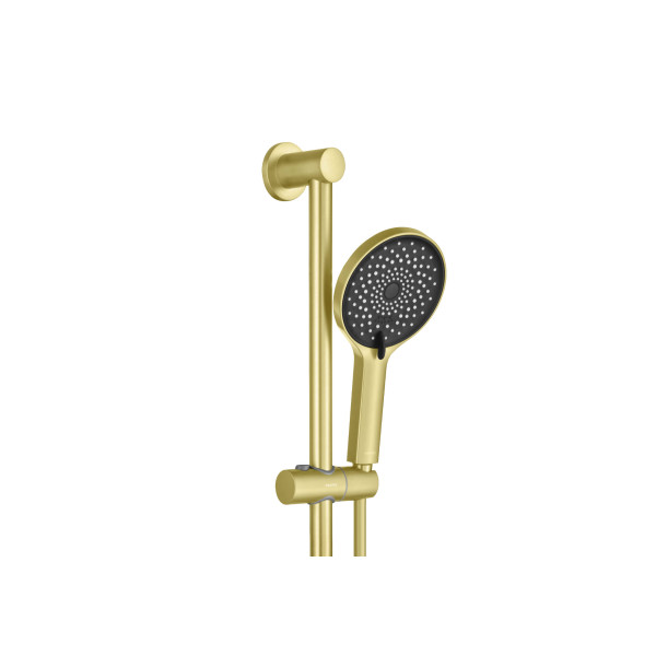 Душевой гарнитур Aquatek Лугано золото шлифованное (AQ2022BG)