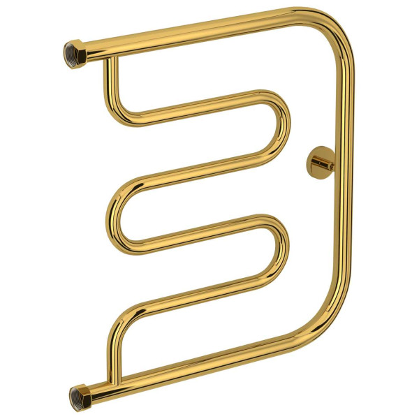 Полотенцесушитель водяной Сунержа Лира+ 500х500 золотой (03-4011-5050)