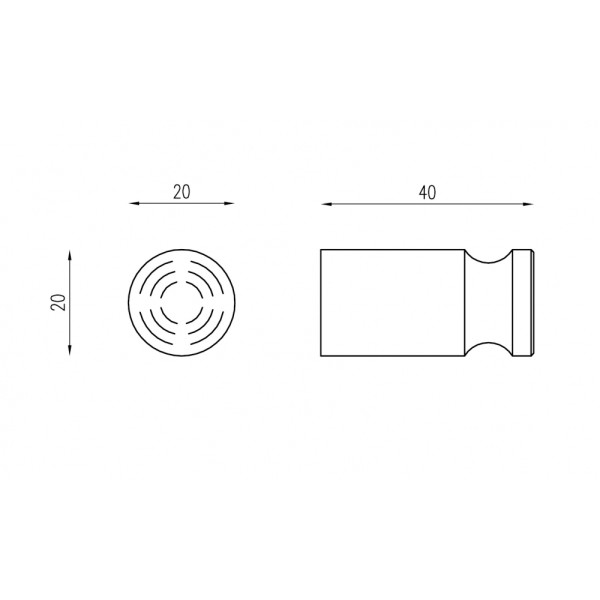 Крючок Abber Osten 316 оружейная сталь брашированная (AA1850BGG)
