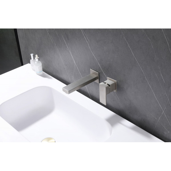 Смеситель для раковины Abber Daheim сатин (AF8212SP) Смеситель для раковины Abber Daheim сатин (AF8212SP)